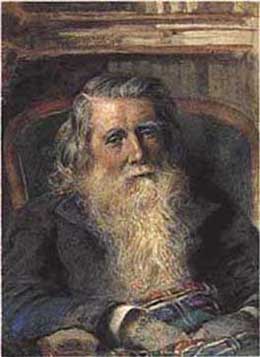 John Ruskin, Portrayed in old age by Arthur Severn, 1897